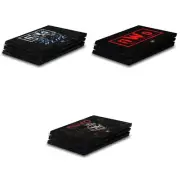 OFFICIAL WWE NWO VINYL STICKER SKIN DECAL FOR SONY PLAYSTATION 4 PS4 PRO CONSOLE