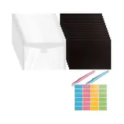 12pcs Clear Stamp And Die Storage Bag With 12pcs Rubber Magnetic Sheets, Die Storage Set With 2pcs
