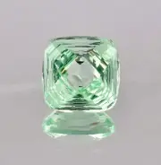 HUGE 28.55 Ct Natural Apple Green Flawless Sapphire GIT Certified Loose Gemstone