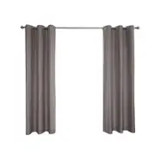 Windoware 300 x 223cm Espresso Multi Eyelet Blockout Curtain - 1 Pack