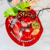 在飛比找松果購物優惠-☆潼漾小舖☆ 日本 北海道 草莓 草莓巧克力 半切草莓 北海