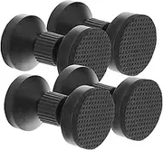 HEALEEP 4pcs Bed Stopper 5.9-6.7cm for Adjustable Bed Headboard Bracket Noise Reducer