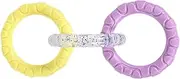 Dog Tug Toys, 3 Rings Dog Tug Of War Toy, Interactive Biting Game, Pet Supplies, Exercise Equipment, Boredom Relief For Aggressive Chewers