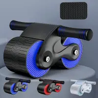在飛比找Yahoo!奇摩拍賣優惠-台灣現貨腹部滾輪鍛煉輪健身器材靜音滾輪手臂背部腹部核心訓練器