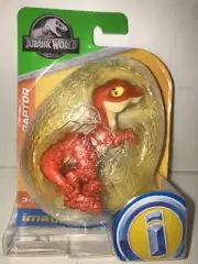 Baby Raptor #FWF56 Egg Package - SEALED figure - Imaginext Jurassic World