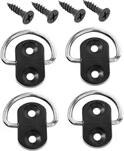Alipis Cargo Net Tie down Hooks 4 Pack Car Trunk Bed Anchors Strong Luggage Net Hooks for Secure Storage
