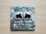 Mule head Custom Screwback Leather Conchos, Bling tack: Geared 4 Life Conchos