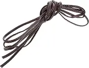 STOBOK Braided Leather Cord for Jewelry Making Soft Flexible Pu String for Bracelet and Necklace Crafting for DIY Projects Meters Versatile Accessories