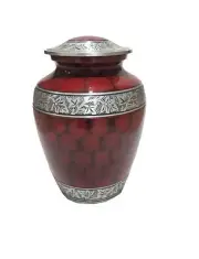 Aluminum Metal Cremation Urns for Ashes & Mortal Remains | Handmade Beautiful