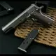 1:2.05教具柯爾特M1911大號全合金屬仿真手槍搶拋殼模型不可發射-朵朵雜貨店