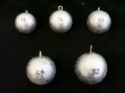 16 oz. CANNONBALL Fishing Sinkers 3 PACK