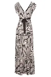 Disguise Cap Slv Dress--MART-M7306DI