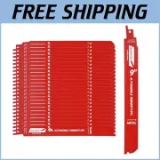 Premium 25-Pack 9" Bi-Metal Reciprocating Saw Blades - Efficiency Redefined