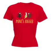Animal Mines Bigger Monkey - Funny Novelty Womens T-Shirt T Shirt Tshirt