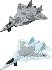 Alloy Fighter Model Toy Plane As A Gift, Display Piece for Office, 2 Piece