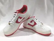 Nike Air Force 1 '07 Sail/University Red AF1 Men's Sneakers-Sz 10 NWB FN7439-133