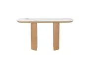 MD Calvin Solid Timber Ceramic Top Hall Table