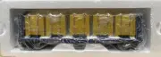MTH Railking 30-76564 Alaska Bulkhead Flat Car w/LCL Containers Load NEW/MINT!