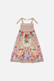 KIDS MAXI DRESS WITH SHIRRING & POCKETS 4-10 SEW YESTERDAY