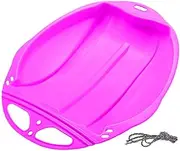 Generic Long - Snow Sled Heavy Duty Children Adult Toboggan Slide Tobogganing to Winter Snowboard Gras Slideboard
