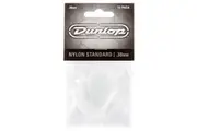 Dunlop Nylon Guitar Pick 12-Pack - Grey (.38mm)