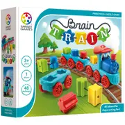 Smart Games Brain Train Preschool Puzzle Building Blocks Shape Game Kids 3y+