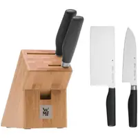 在飛比找蝦皮購物優惠-WMF 刀具組/木架 Cuisine One Messerb