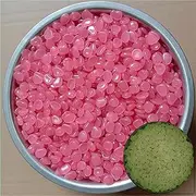 0.39 inch Small Luminous Stone, 500 Pieces Oval-Shaped Pebble,Can be Used as Part of Safety Signage to Enhance Visibility at Night or in Low Light environments.(Pink)
