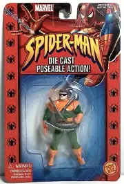 2002 Toy Biz Marvel Spider-Man Die Cast Poseable Action Figure Dr. Octopus