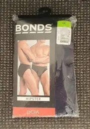 ️RARE VINTAGE MENS BONDS HIPSTER BRIEFS UNDERWEAR XXL 115-120CM NAVY