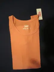 Justice Ribbed Peach Tank Top 14/16 - new w Tags