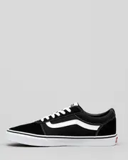 Vans Men’s Ward Sneakers – Black/White
