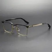 56mm Premium Pure Titanium Reading Glasses Square Eyeglasses Readers +0.5~6.0
