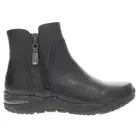 Propet Delphi Round Toe Zippered Womens Black Casual Boots WFA006LBLK