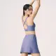 【MOLLIFIX 】瑪莉菲絲3D防震鋅離子抗菌運動內衣-麻花紫藍-M