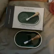 Williams Sonoma Ultimate Ceramic Garlic/ginger Grater With Brush NIB