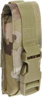 Brandit Molle Multi Pouch Bag, brown-beige, Size S for Men Brown Beige