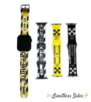 Off White Apple Watch Band 38/40mm 42/44mm PALACE X GOODENOUGH Band Wrist Strap