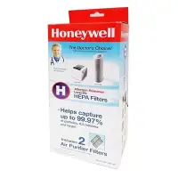 在飛比找Yahoo!奇摩拍賣優惠-Honeywell 長效型 True HEPA 濾網 2入 