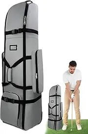 Golf Bag Travel Case - Travel Cover Golf Club Storage Pouch - Waterproof Foldable Outdoor Luggage Storage Accessories for Coworkers Family Friends