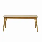 6IXTY Convair Scandinavian Oak Rectangular Dining Table - 240cm