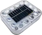 LED Warning Lights - Magnetic Warning Light Solar-Powered - Waterproof Security LED Alarm Safety Lamp, Colorful Car Interior Warning Lamps
