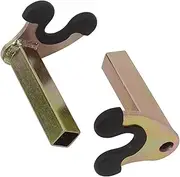 1 Pair Motorcycle Bike Stands Wheel Support Frame Stand Swing Arm Lift Tripod Hooks Hook Fork U-style & Rubber L Type(U-style)