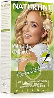NaturTint Root Retouch - Light Blonde Shades, Ammonia Free, Vegan, Cruelty Free, up to 100% Gray Coverage, Radiant colour and shine
