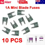 10 Pcs 1A Mini Blade Fuses - Green Car Truck Auto Fuses 1 Amp Fuse AU Stock
