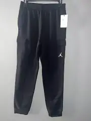 Nike Air Jordan Jumpman Logo Cargo Fleece Joggers Boy's XL Black Color 390