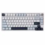 Gamakay TK75 HE 75% Hall Effect Mechanical Keyboard 81 Keys RGB Hot Swappable Custom Magnetic Switch PBT Tri-Mode Wirele