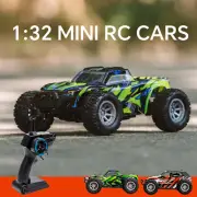 Mini Car 1:32 RC Truck 20KMH Off Road Hobby 2.4G Remote Control.