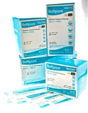 Softpore Dressings 10 x 35cm | Wounds Ulcers | Adhesive | 803135