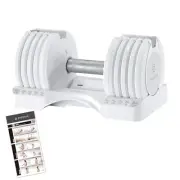Adjustable Dumbbell 12.5/25lb Set of 2 or Single Unit Piece Weight Training Fitn